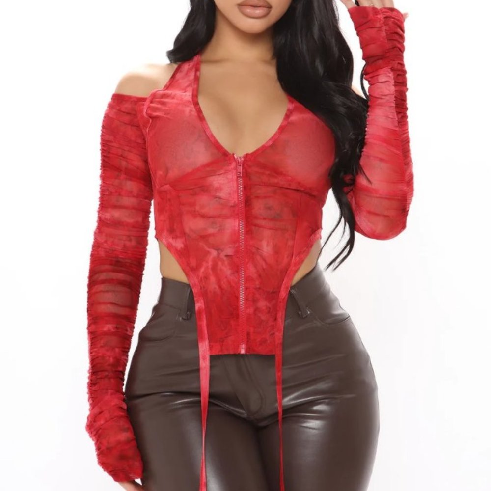 Fashion Nova Red top